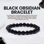 Black obsidian