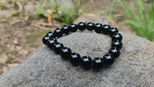 Black obsidian